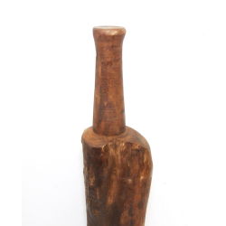 Rzeźba Butla z drewna egzotycznego 54cm